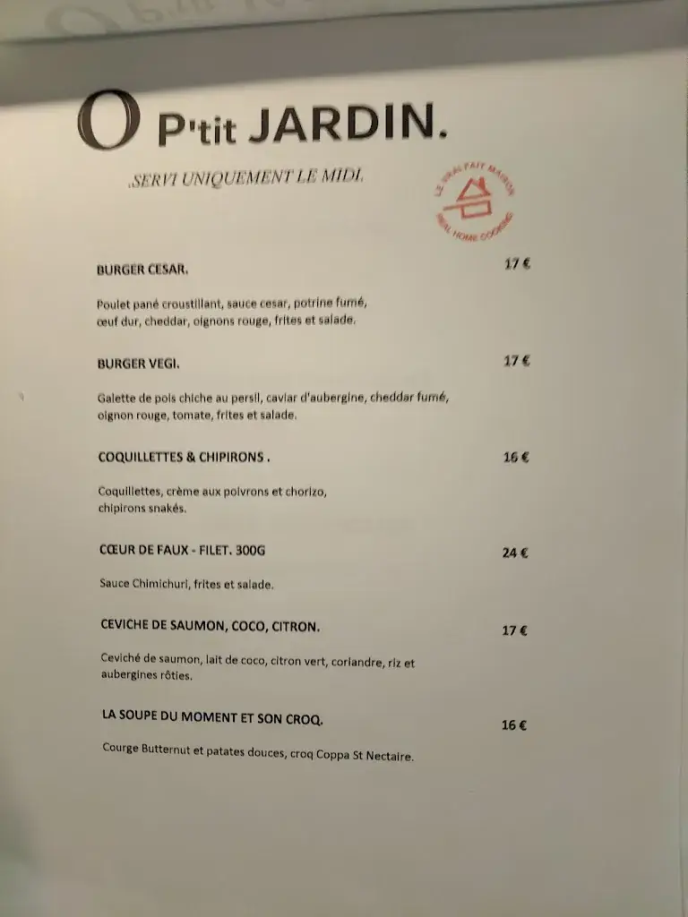 Menu_O P'tit Jardin_Bouscat_immagine_3