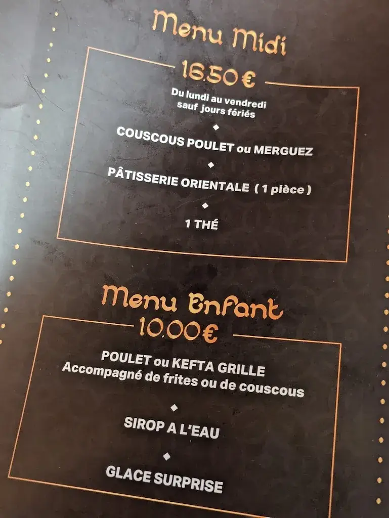 Menu_Riad Marrakech_Bouscat_image_1