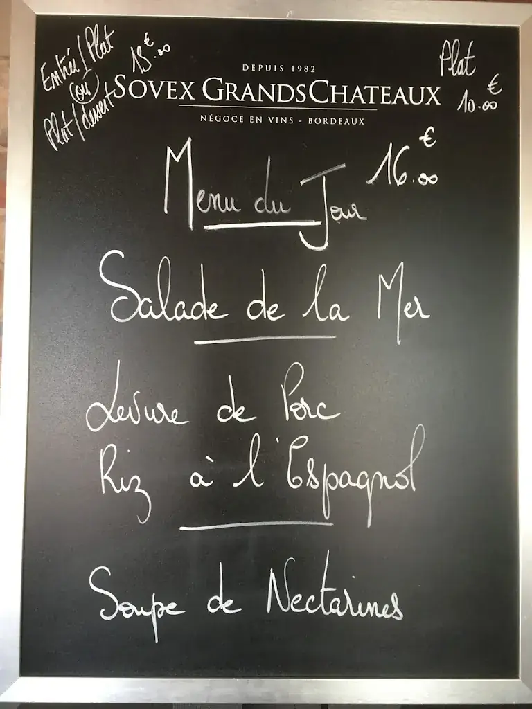 Menu_Restaurant du Stade Bordelais_Bouscat_immagine_3