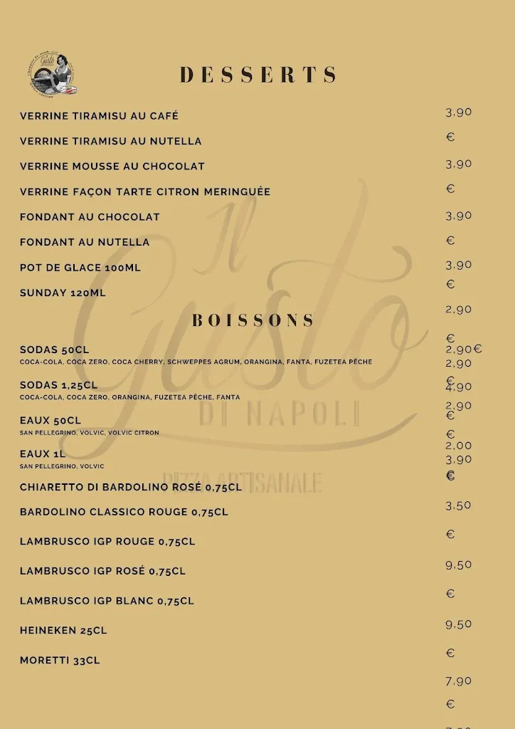 Menu_Il Gusto di Napoli_Bouscat_image_3