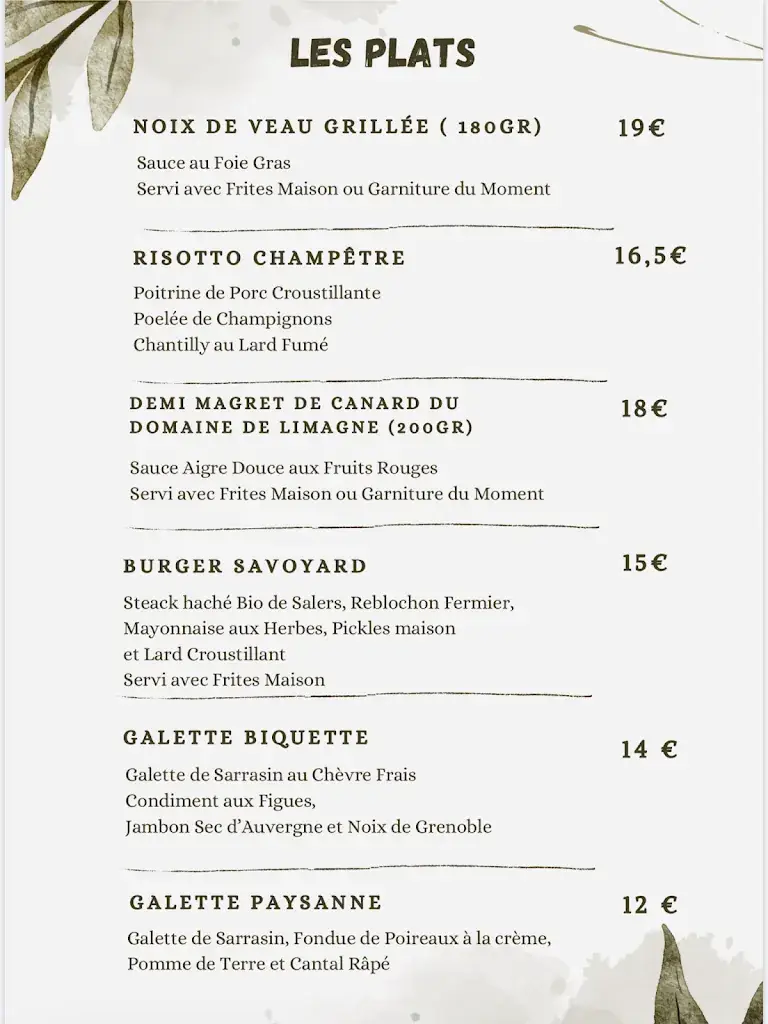 Menu_Le Quai 9¾_Lantriac_image_1