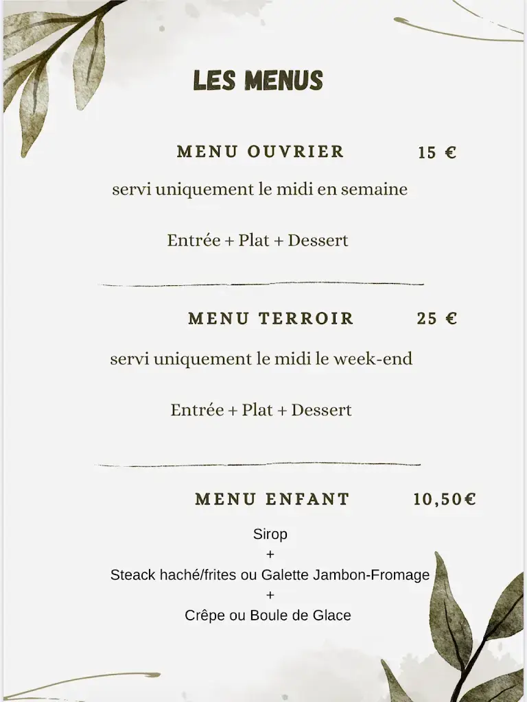 Menu_Le Quai 9¾_Lantriac_image_3