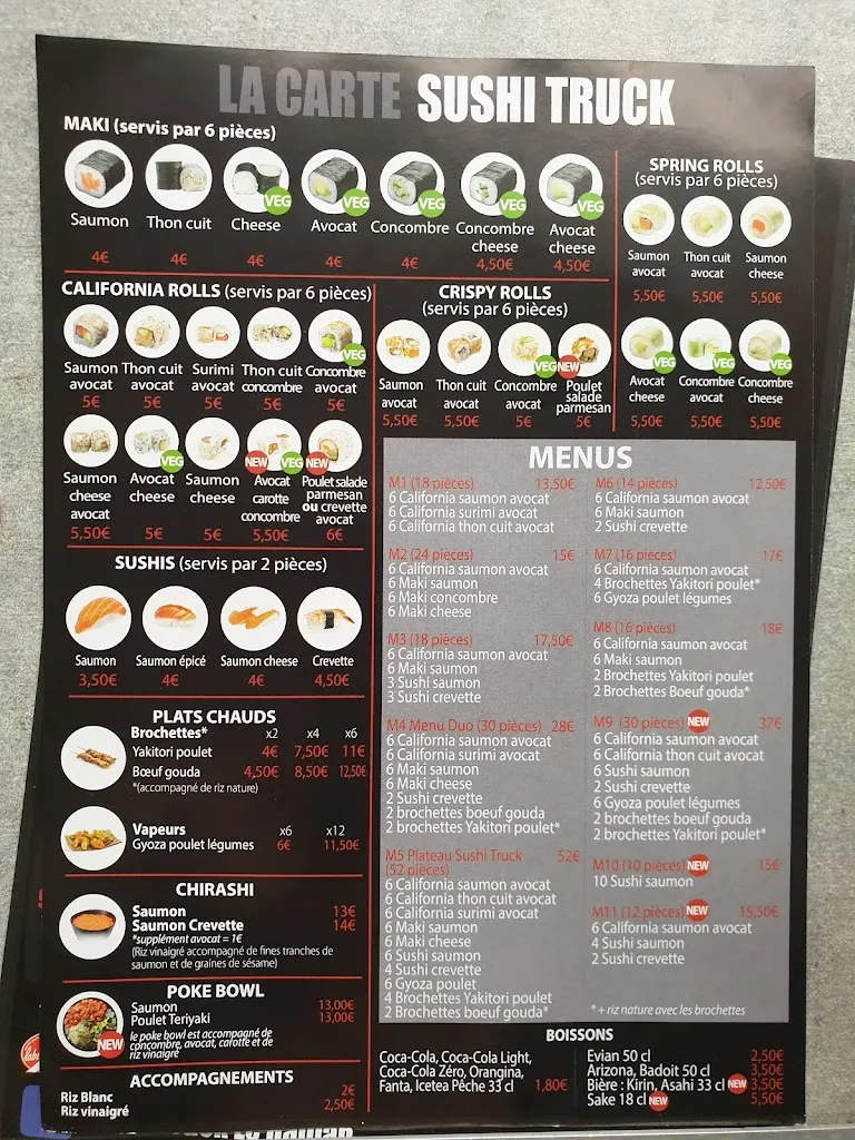 Menu_Sushi Truck - Le Haillan - Eysines_Haillan_image_2