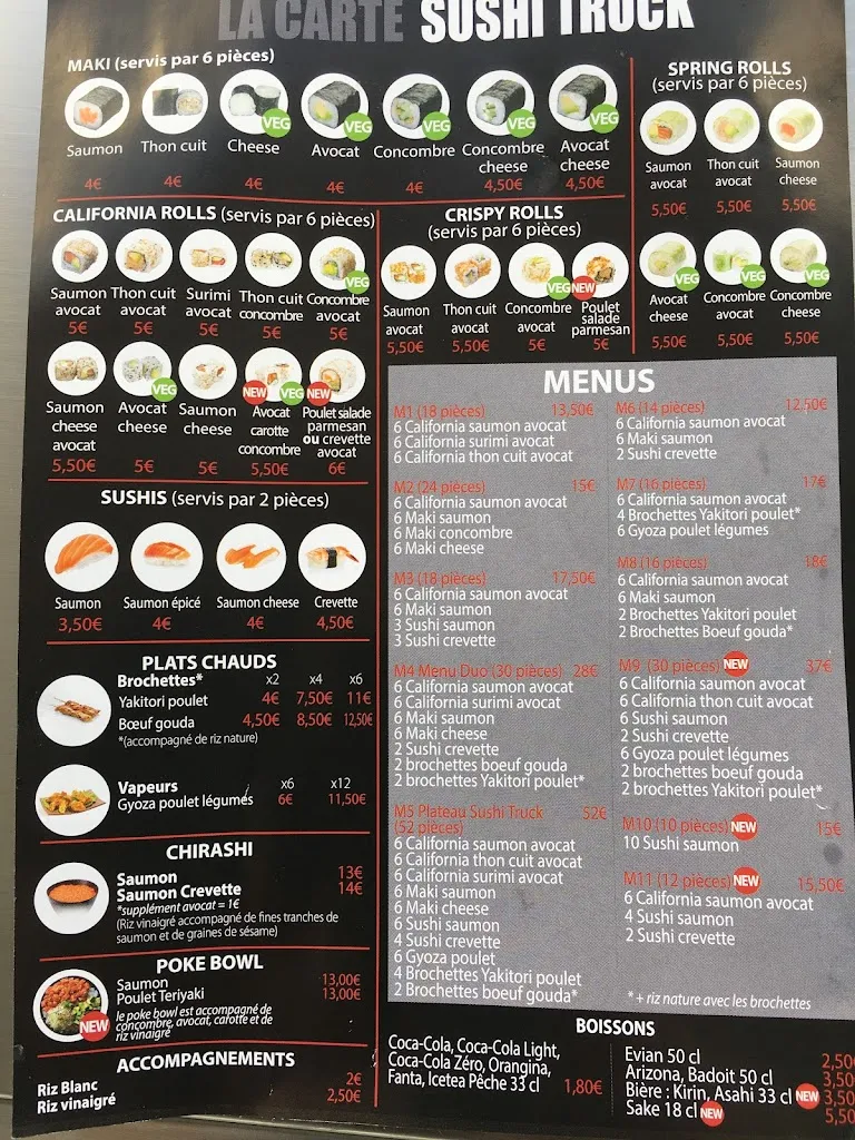 Menu_Sushi Truck - Le Haillan - Eysines_Haillan_image_3