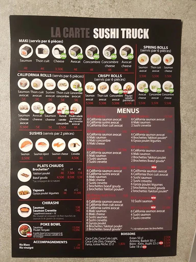 Menu_Sushi Truck - Le Haillan - Eysines_Haillan_image_4