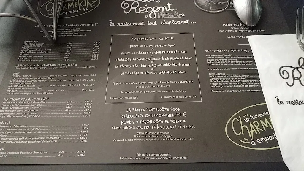 Menu_Bistro Régent Le Haillan_Eysines_image_2