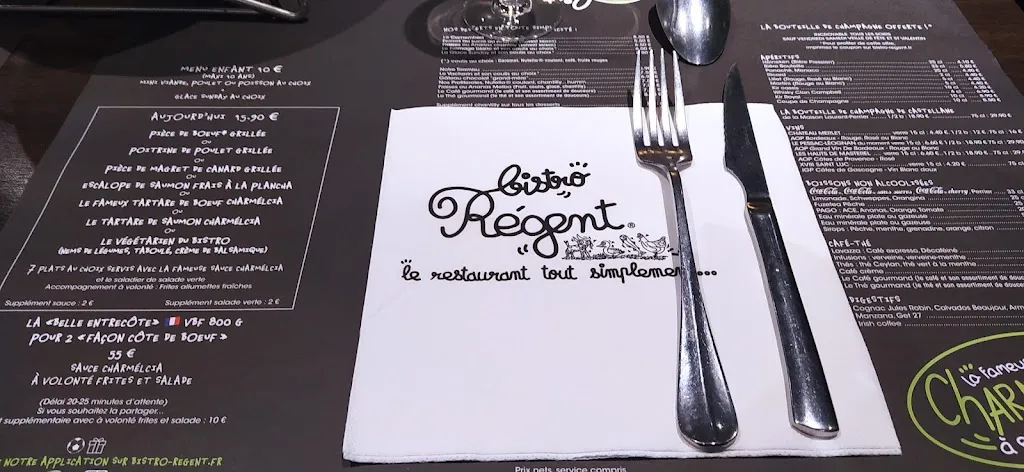 Menu_Bistro Régent Le Haillan_Eysines_image_4