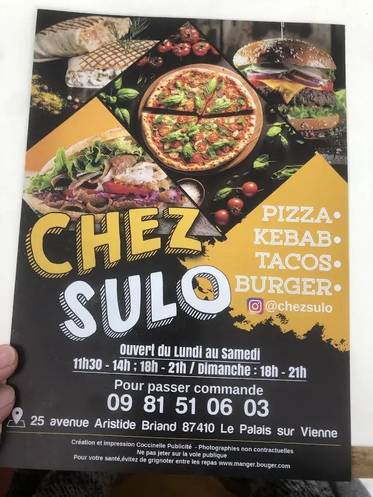 Menu_Chez Sulo_Palais-sur-Vienne_imagen_3