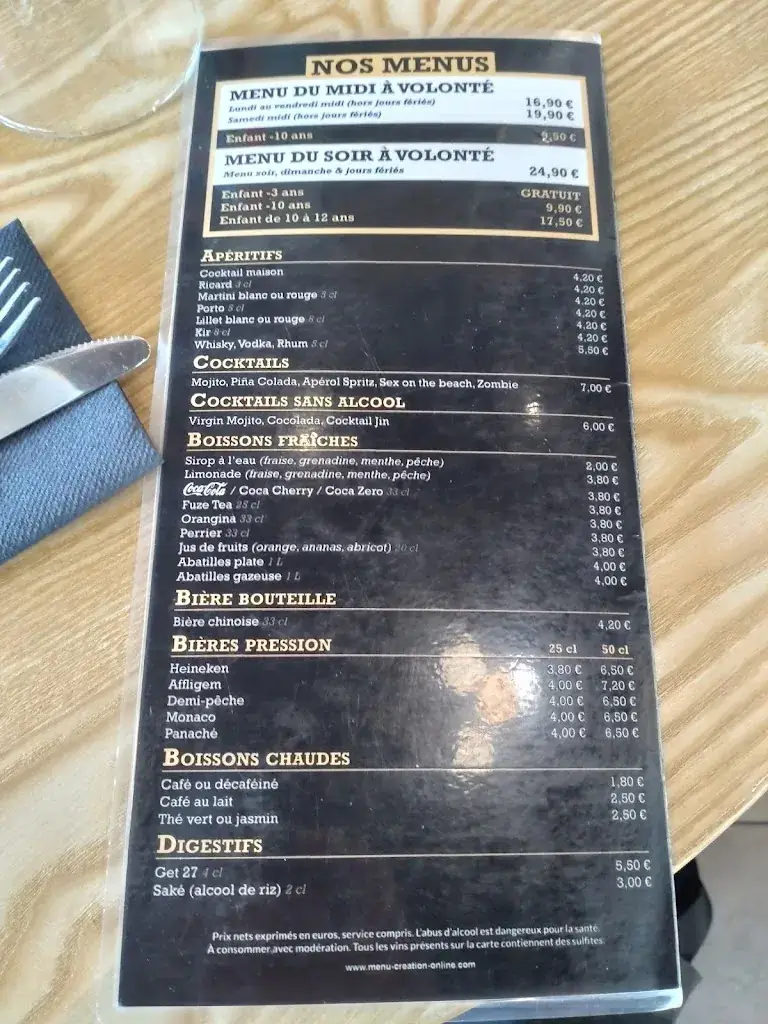 Menu_Restaurant Mr Jin_Pian-Médoc_image_1