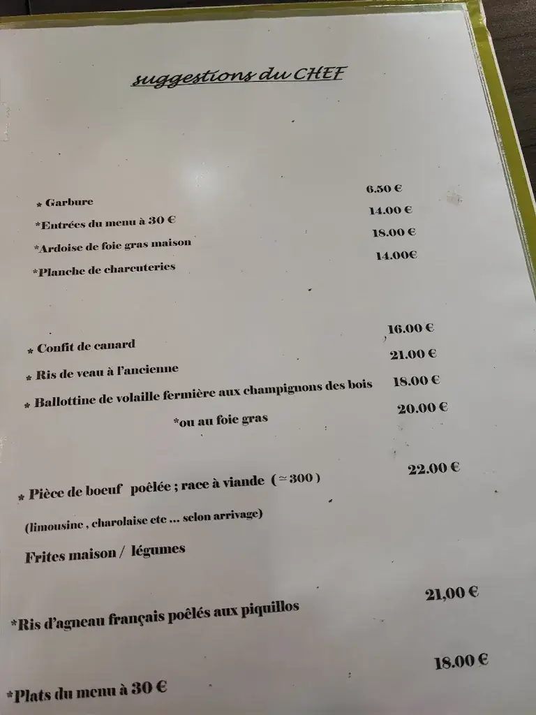 Menu_La Chênaie_Ledeuix_image_1