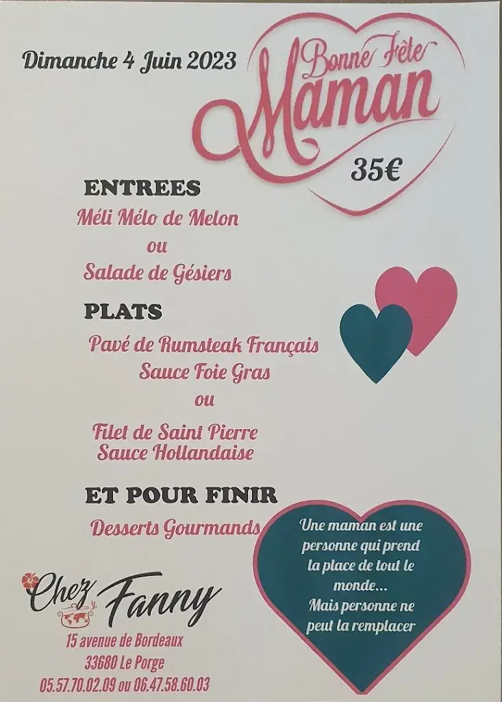 Menu_Chez Fanny_Porge_image_1