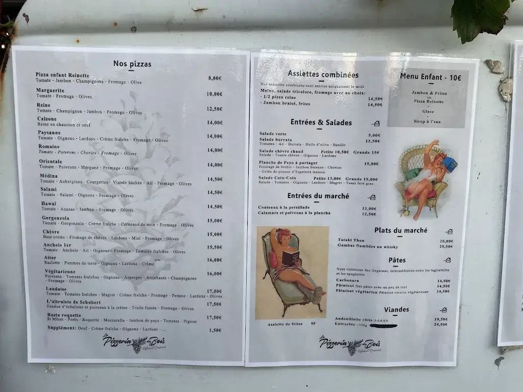 Menu_Pizzeria des Bois_Porge_immagine_1