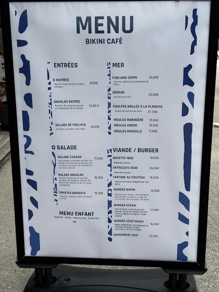 Menu_Le Bikini Café_Porge_image_2