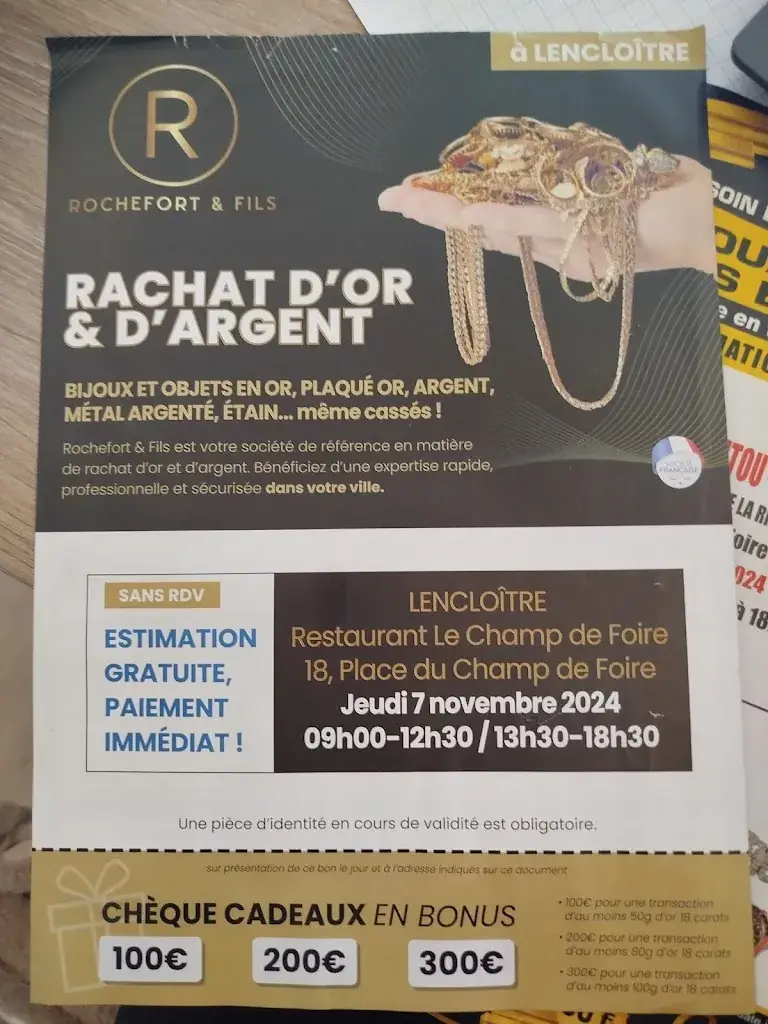 Menu_Restaurant du Champ de Foire_Lencloître_image_3