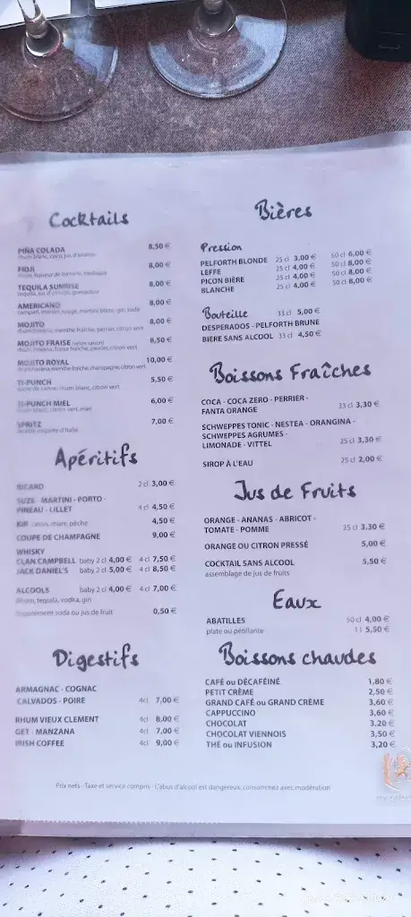 Menu_Le Bistrot Du Port_Verdon-sur-Mer_image_2