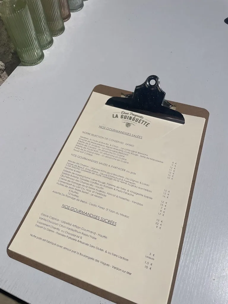 Menu_La Guinguette de Paupiette_Verdon-sur-Mer_immagine_1