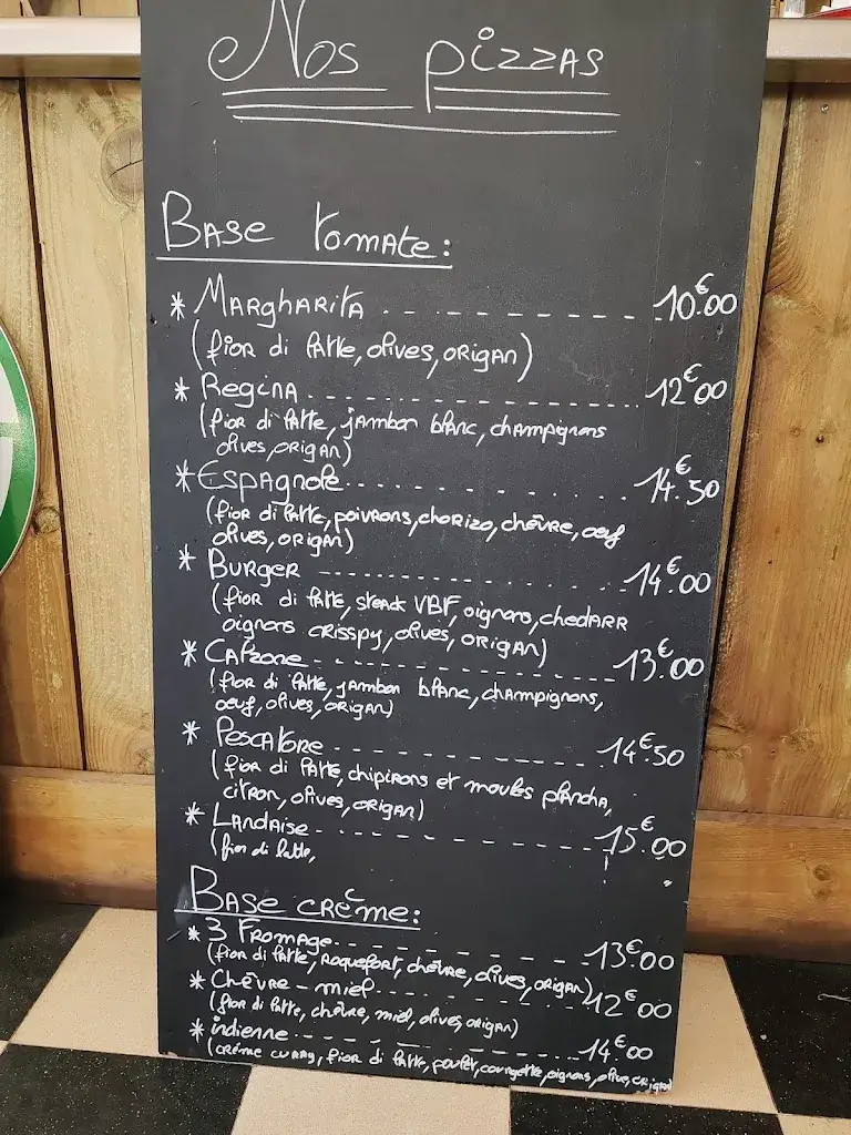 Menu_Restaurant pizzeria et Brasserie du Marché_Léon_image_4