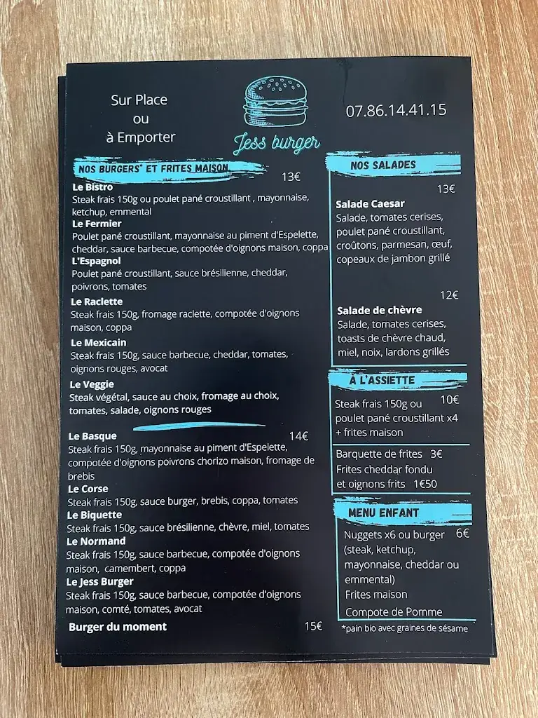 Menu_Jess Burger_Lesparre-Médoc_image_4