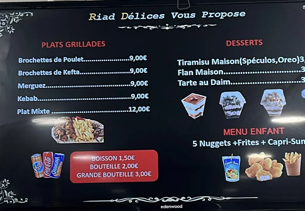 Menu_Riad Délices_Lesparre-Médoc_image_3