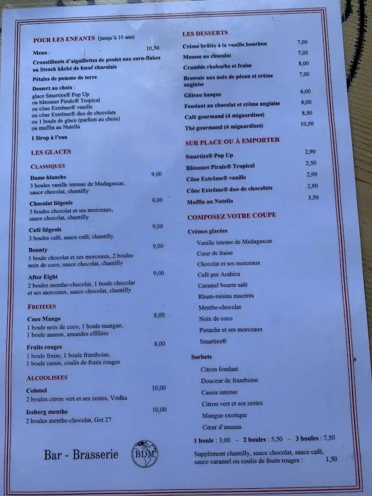 Menu_Le Bout Du Monde_Mathes_immagine_1