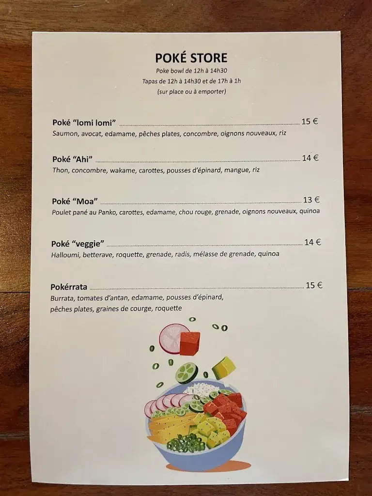 Menü_Les Copains d'abord_Mathes_Bild_2