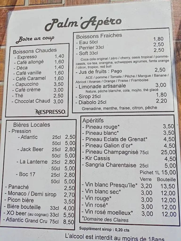 Menu_Palm'Apéro_Mathes_image_1