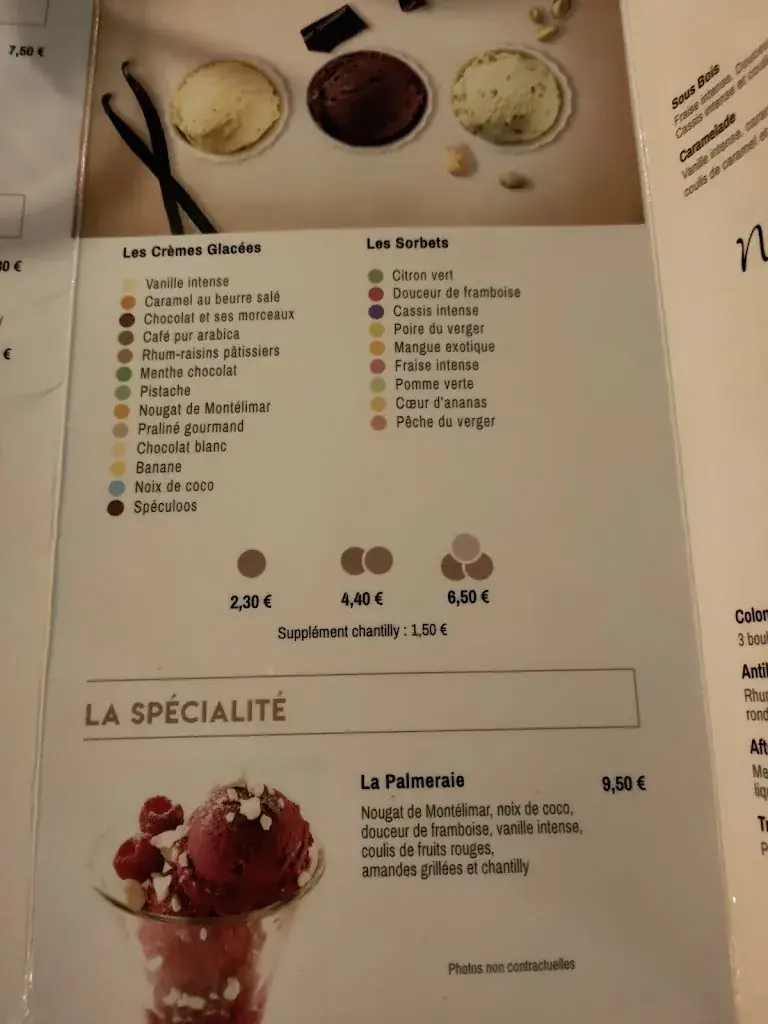Menu_La Palmeraie_Mathes_image_3