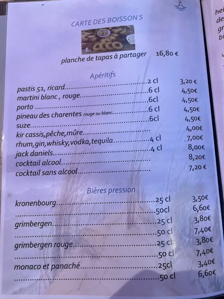 Menü_Auberge de la Côte Sauvage_Tremblade_Bild_2