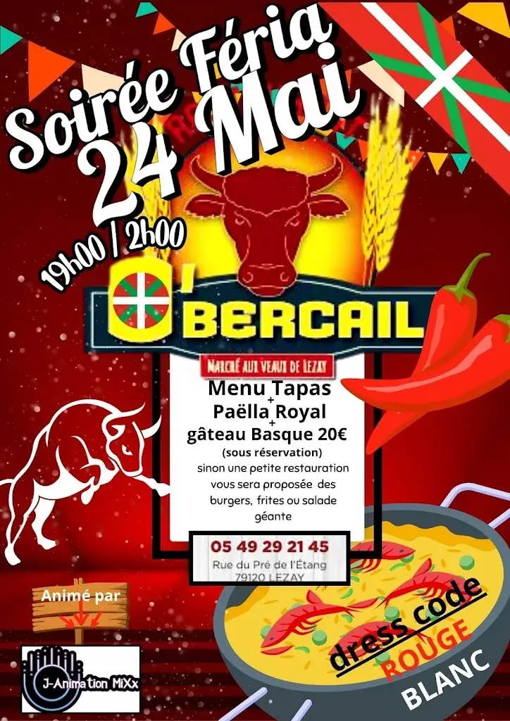 Menu_Restaurant O'Bercail_Lezay_image_4