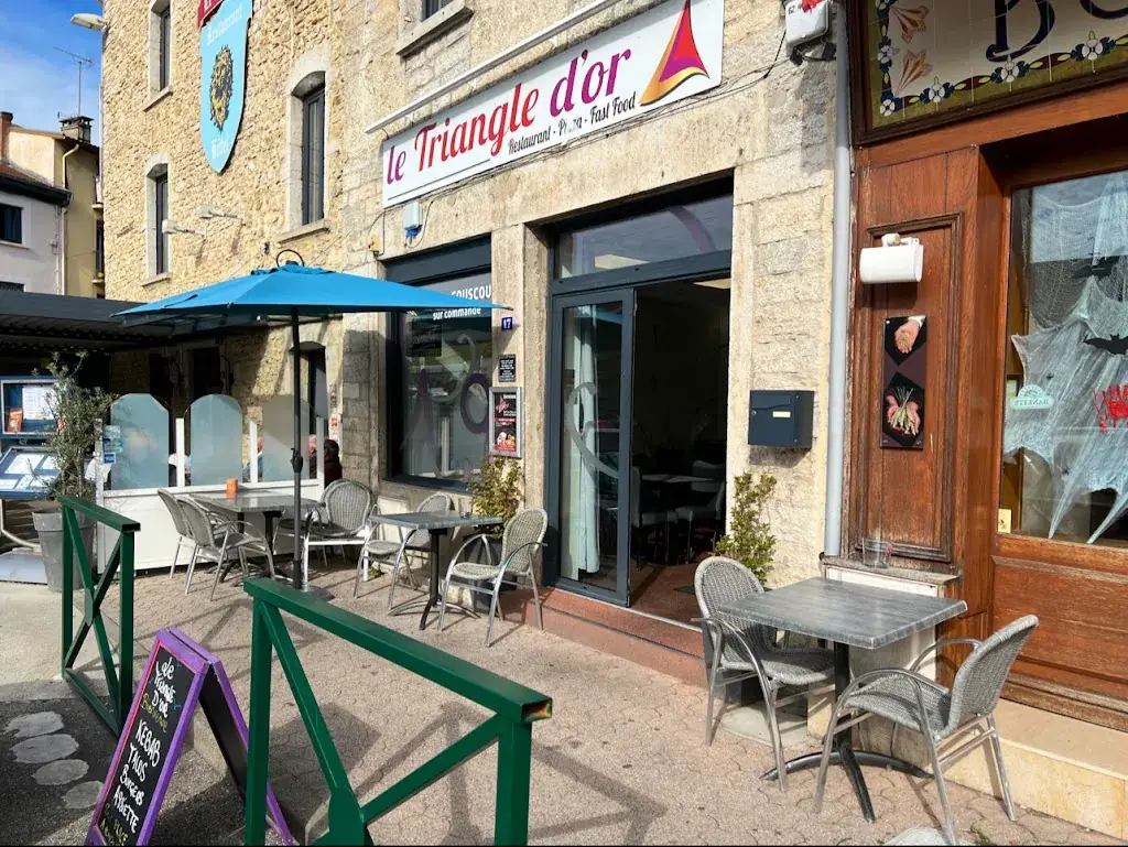 LE TRIANGLE D’OR restaurante en Lagnieu