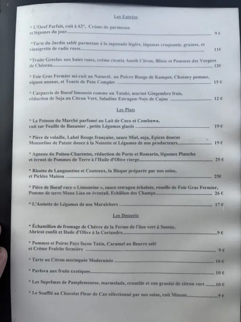 Menu_LE CARRé D'ART_Poitiers_image_1