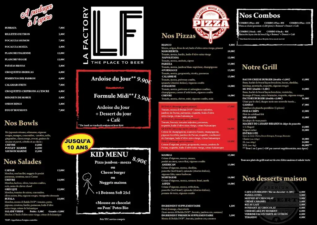 Menu_La Factory_Lescar_immagine_2