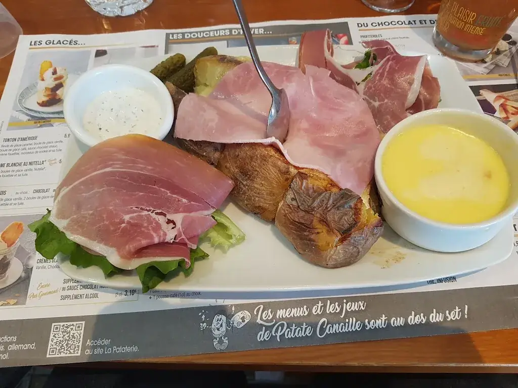 Menu_Restaurant La Pataterie Lescar_Lescar_image_8