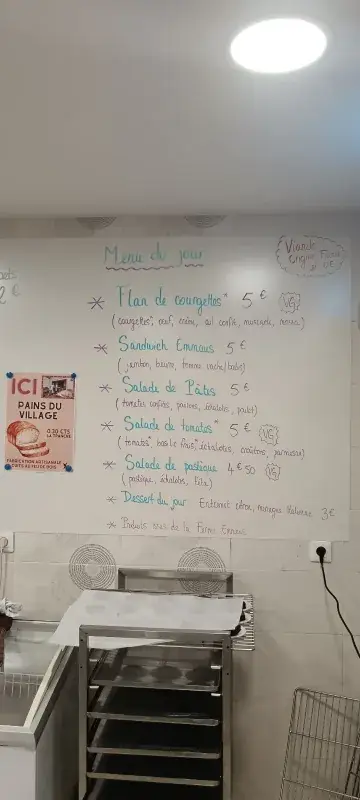 Menu_Le Bistrot du Village_Lescar_image_1