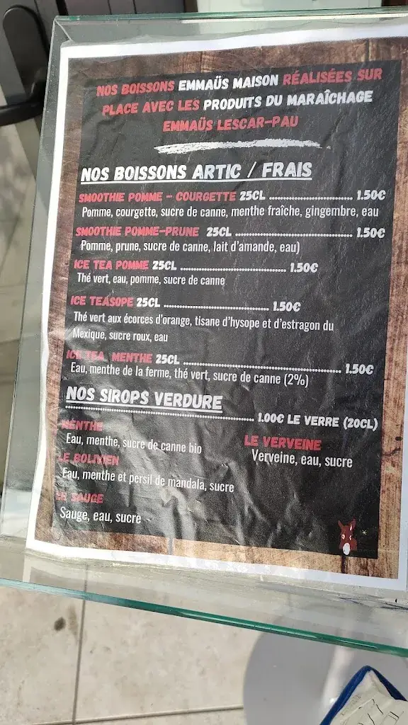 Menu_Le Bistrot du Village_Lescar_image_2