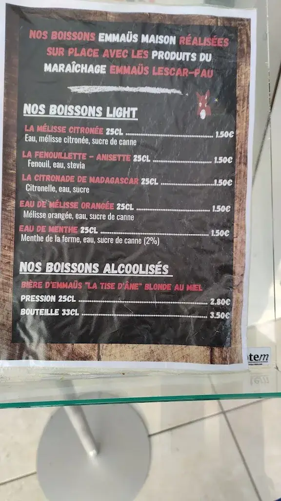 Menu_Le Bistrot du Village_Lescar_image_4