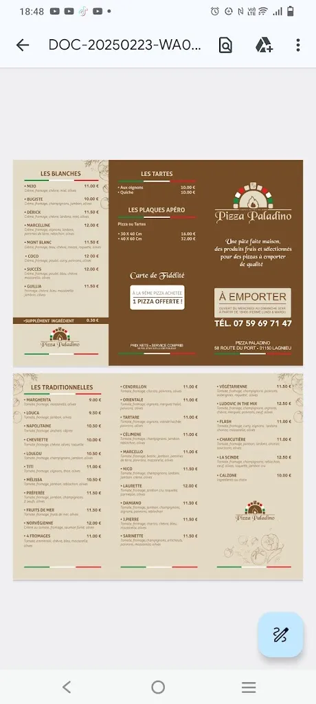 Menu_Pizza Paladino_Lagnieu_image_1