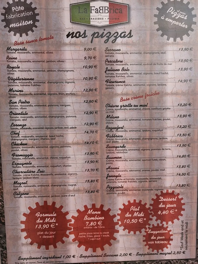 Menu_La Fabbrica_Lescar_image_4