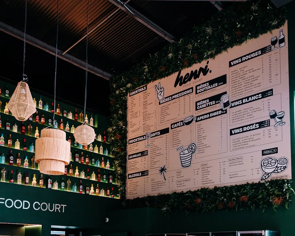 Menu_Henri Food Court | Pau - Lescar_Lescar_immagine_2
