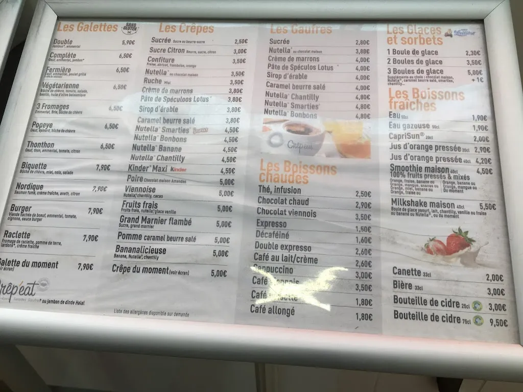 Menu_Crêp'eat Lescar_Lescar_image_1