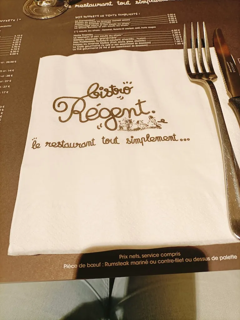 Menu_Bistro Régent LESCAR_Lescar_image_2