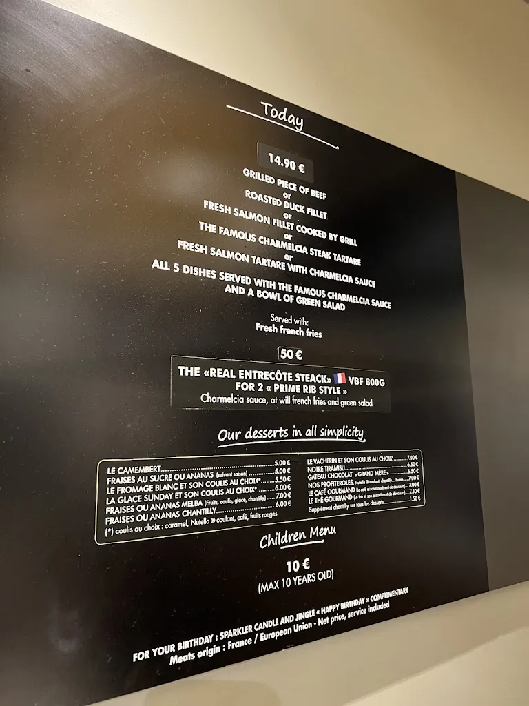 Menu_Bistro Régent LESCAR_Lescar_image_4