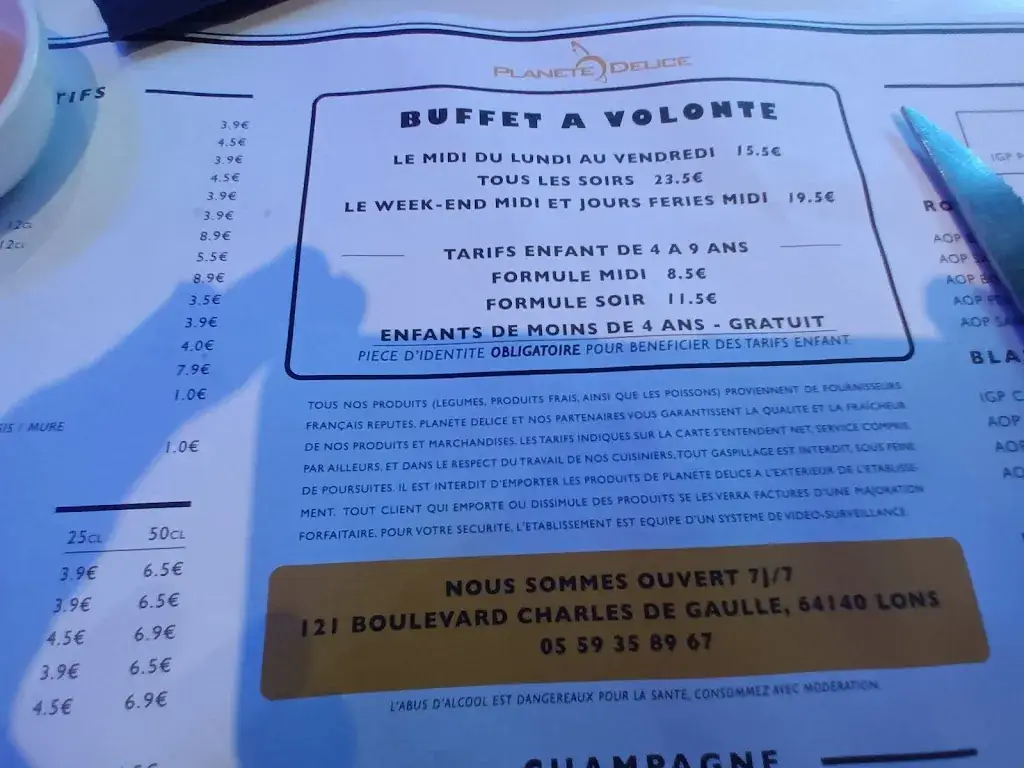 Menu_Planète Délice_Lons_image_3