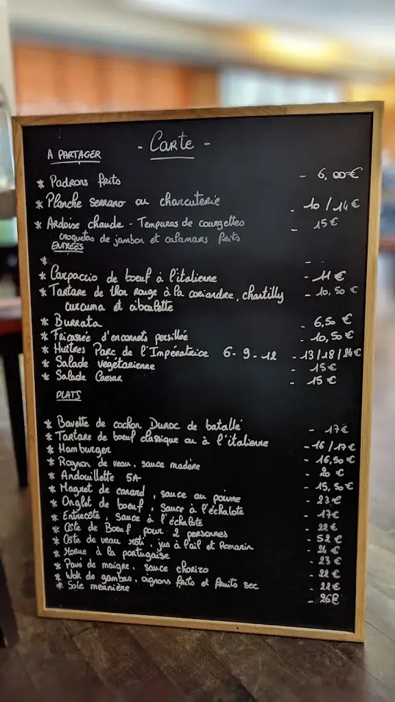 Menu_Bistrot La Belle Rose_Lormont_image_1