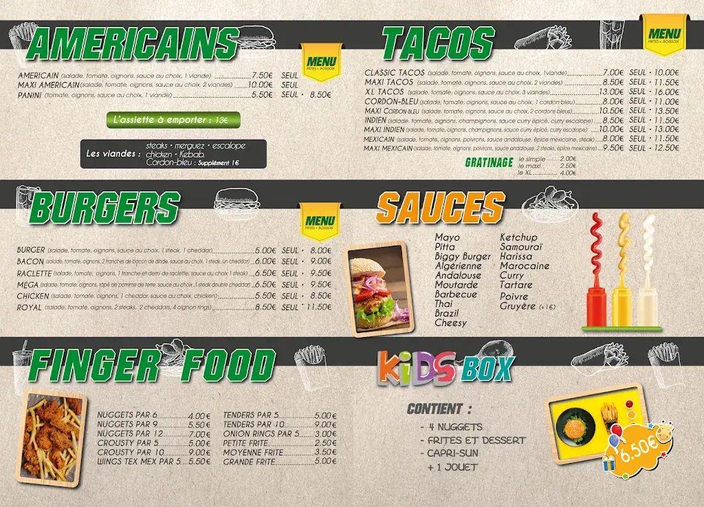 Menu_Le Snack_Lagnieu_imagen_1
