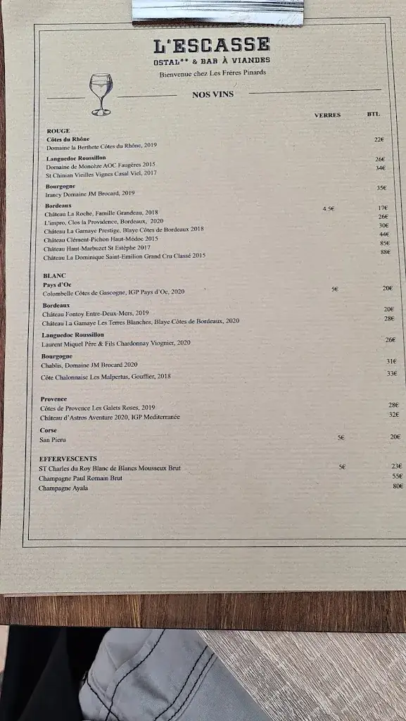 Menu_Restaurant L'Escasse_Lit-et-Mixe_image_4