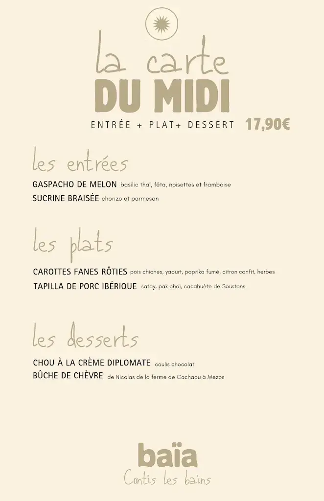 Menü_BAÏA_Saint-Julien-en-Born_Bild_2