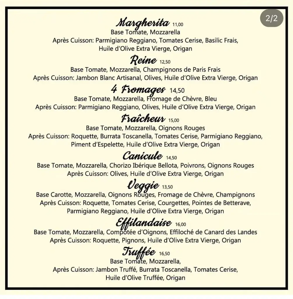 Menu_Comptoir Bohème_Saint-Julien-en-Born_immagine_1