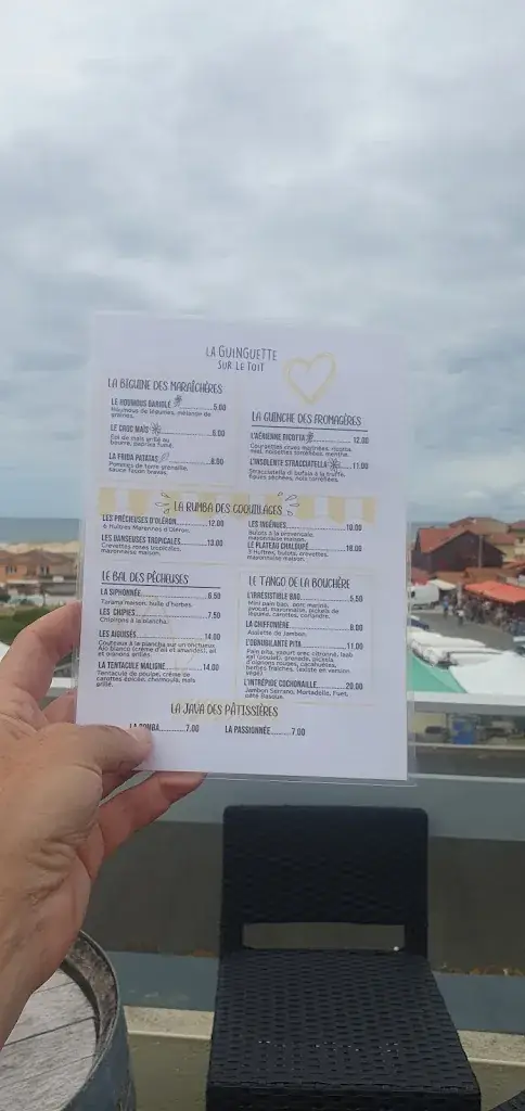Menü_La Guinguette Sur Le Toit_Saint-Julien-en-Born_Bild_4