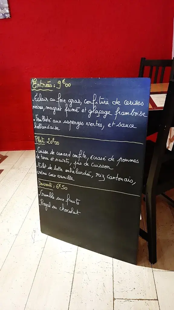 Menu_Restaurant Le Chaplin_Trois-Moutiers_image_1